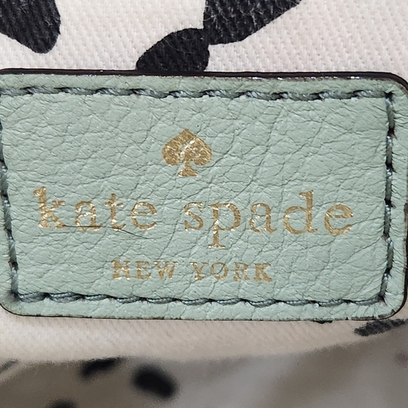 KATE SPADE Pebble Leather CROSSBODY HANDBAG, Mint, Womens OS - Picture 4 of 12